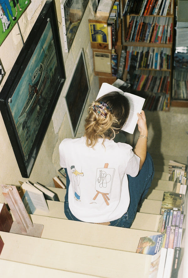 Painter Tee Goosius, t-shirt coton bio écoresponsable – vue 1