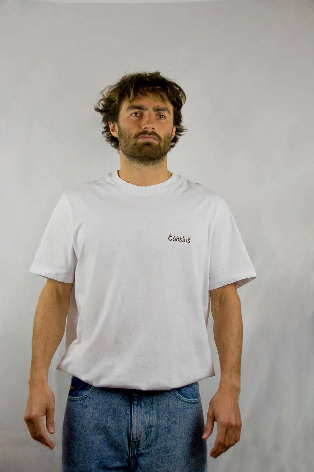 Mush Tee Goosius, t-shirt unisexe coton bio – vue 1