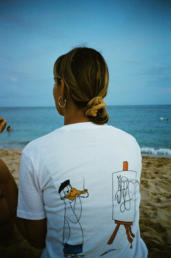 Painter Tee Goosius, t-shirt coton bio écoresponsable – vue 2