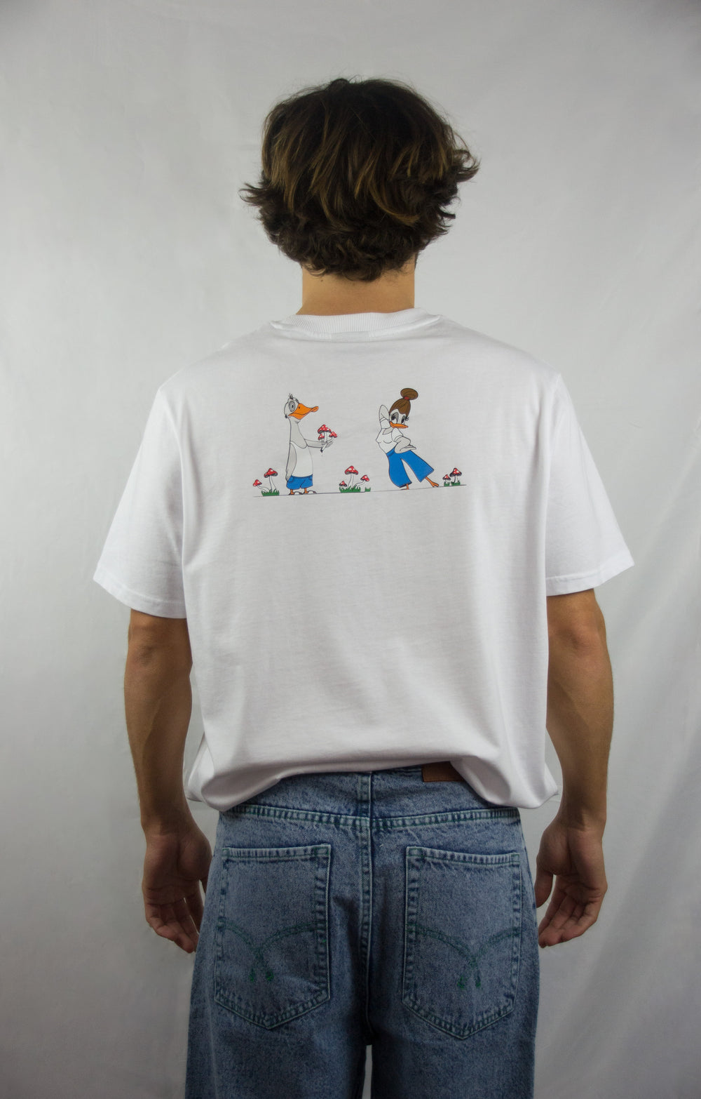Mush Tee Goosius, t-shirt unisexe coton bio – vue 2