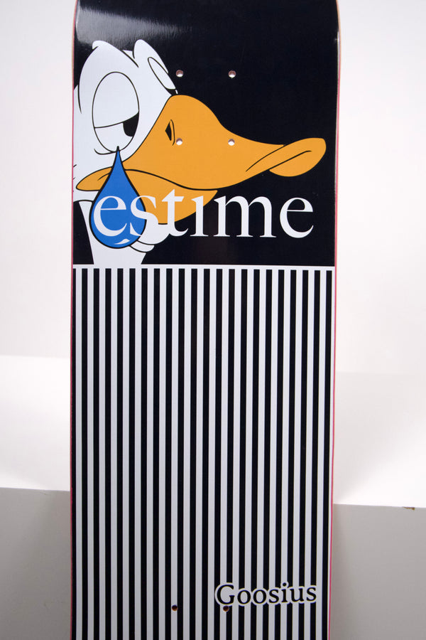 Skateboard deck Goosius x Estime, plateau collab – vue 4