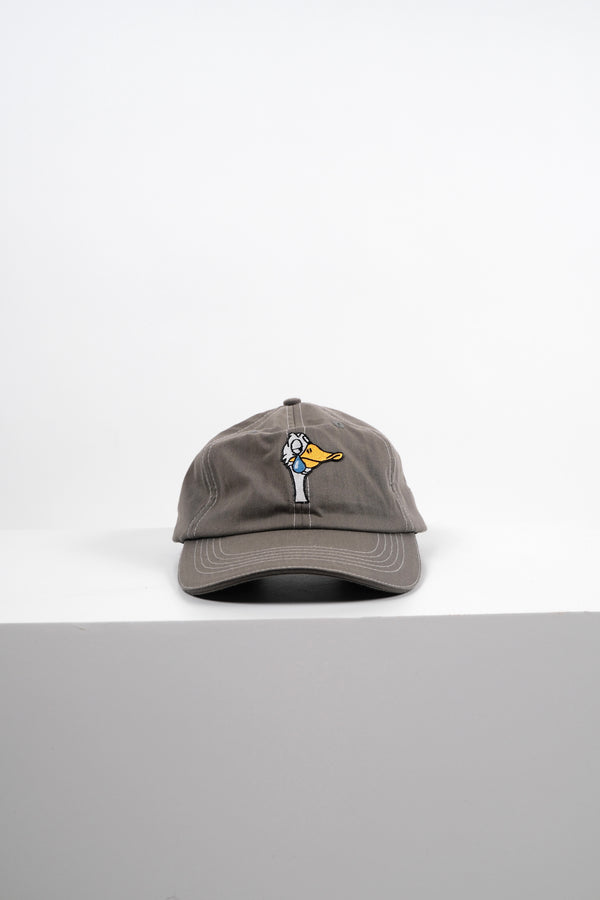 Casquette Goosius grise, logo canard brodé – vue 1