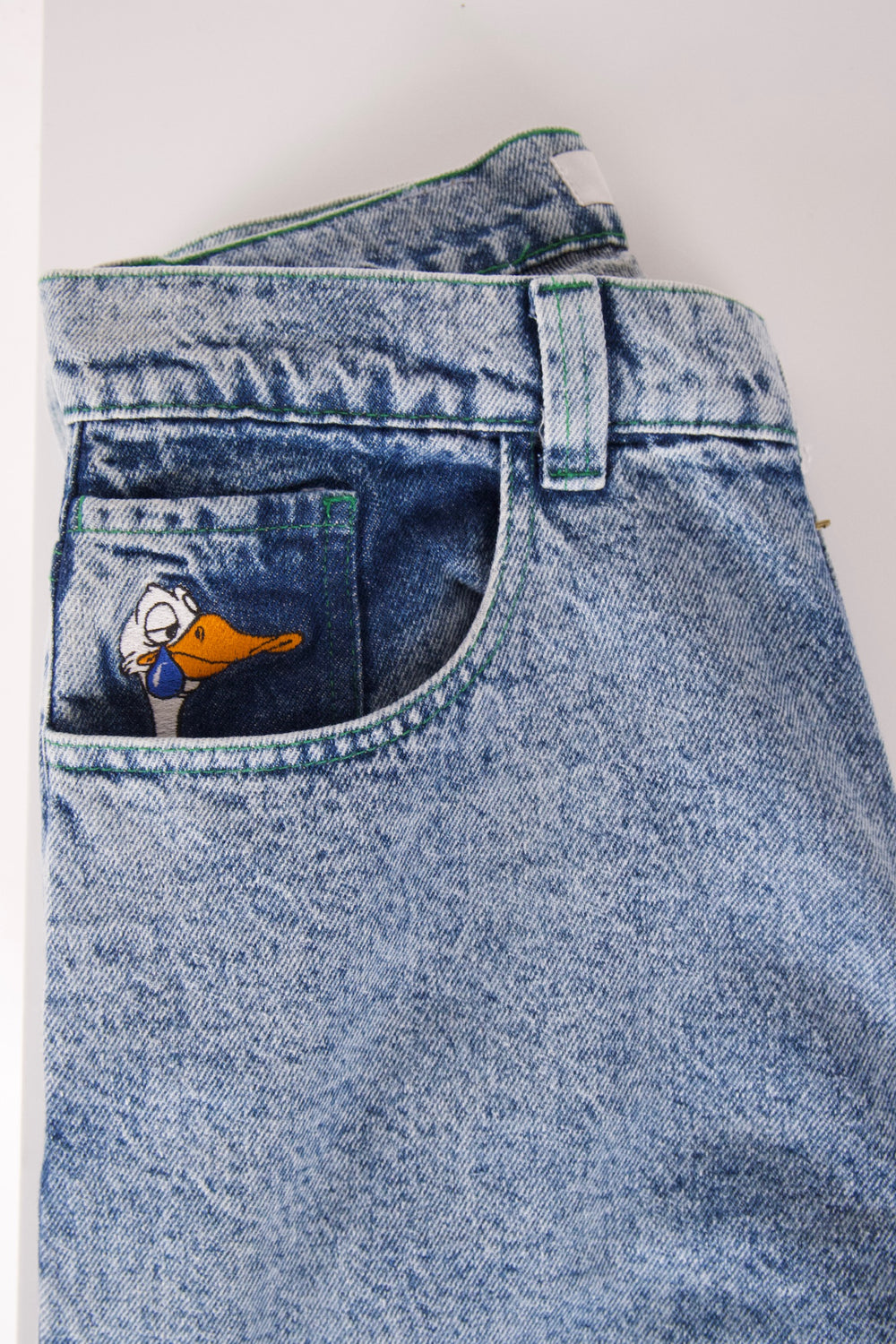 Jean baggy bleu clair Goosius, coupe ample streetwear – vue 4
