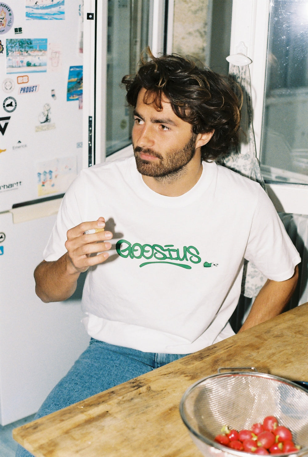 SYSMA Tee Goosius, t-shirt oversized coton bio – vue 1