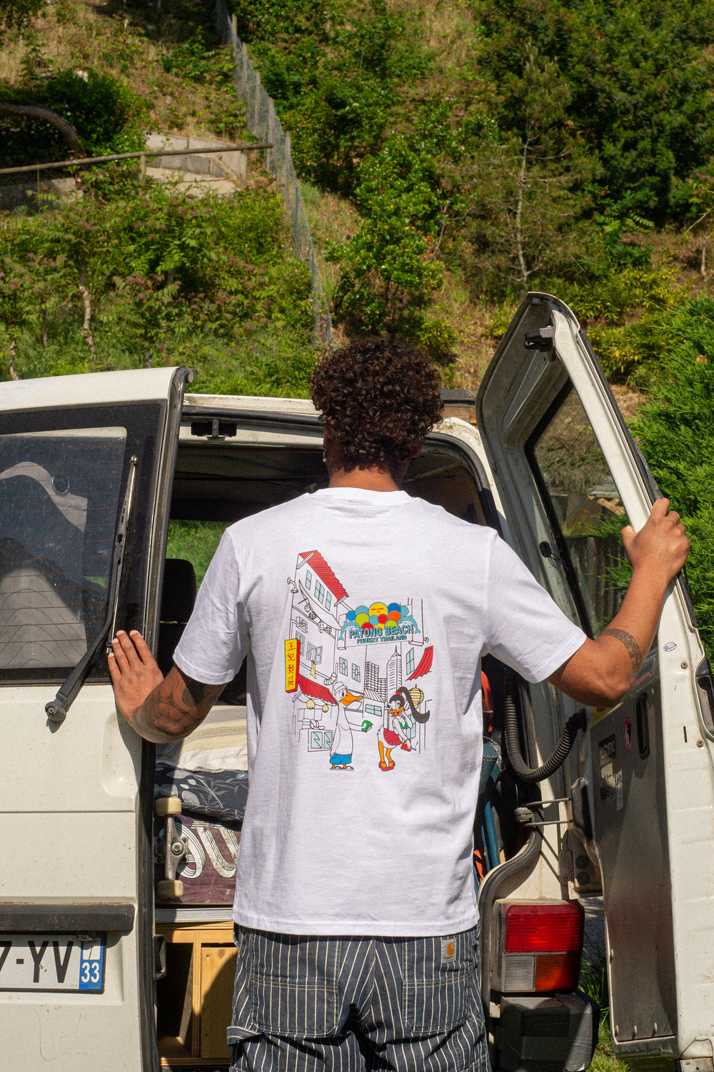 Patong Tee Goosius, t-shirt streetwear coton – vue 2